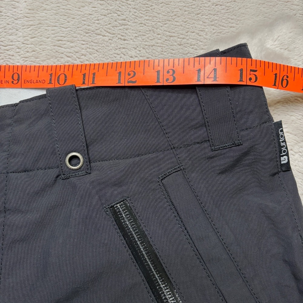 Burton Snowboard Ski Snow Pants Womens S Black Zip Pockets Waterproof Gore-Tex - Picture 9 of 9